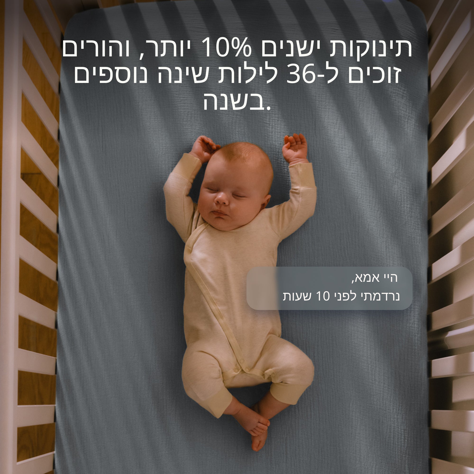 תושבת קיר למוניטור Nanit