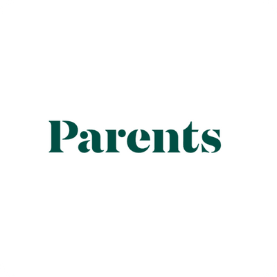 Logo of 'Parents' on a white background