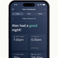 nanit app screenshot showing dashboard